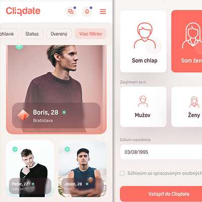 CliqDate app